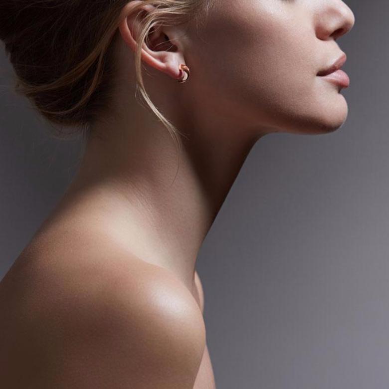 Shaun Leane Talon Cat Claw Hoop Earrings - Rose Gold Vermeil