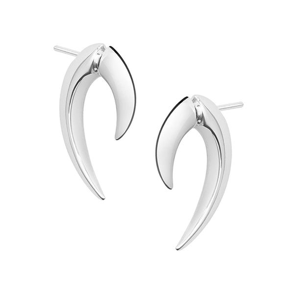 shaun leane Talon Fine Large Earrings - 18ct White Gold