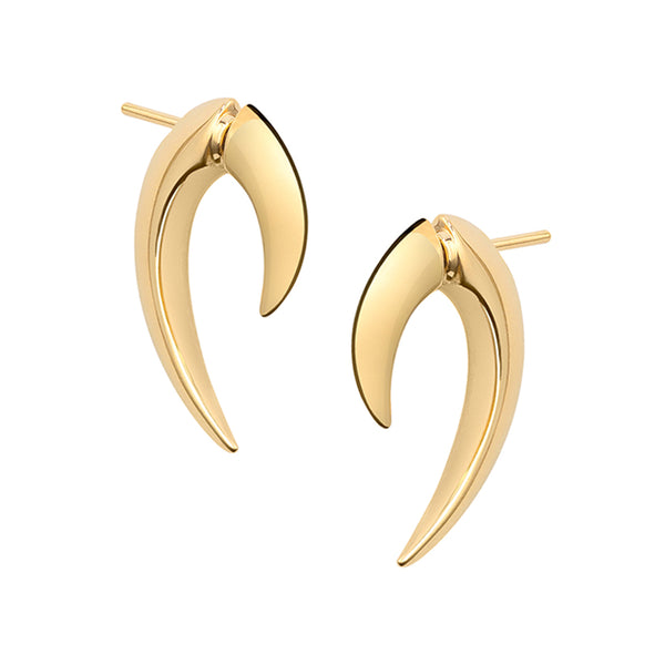 shaun leane Talon Fine Large Earrings - 18ct Yellow Gold