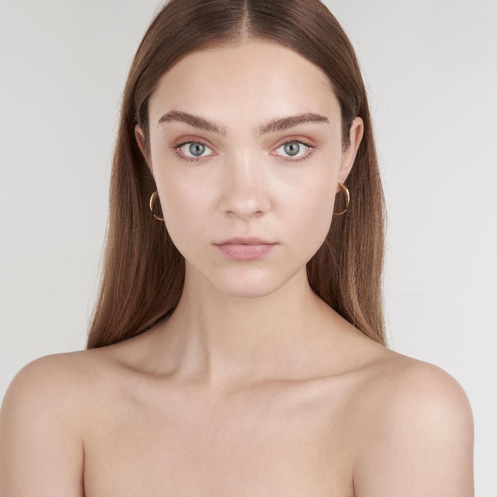 Shaun Leane Talon Large Hoop Earrings - Yellow Gold Vermeil