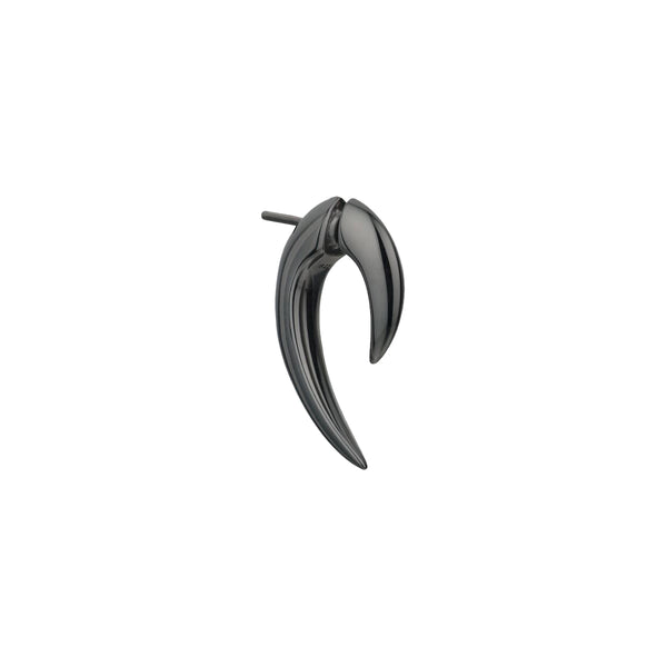 shaun leane Talon Single Earring - Silver Black Rhodium