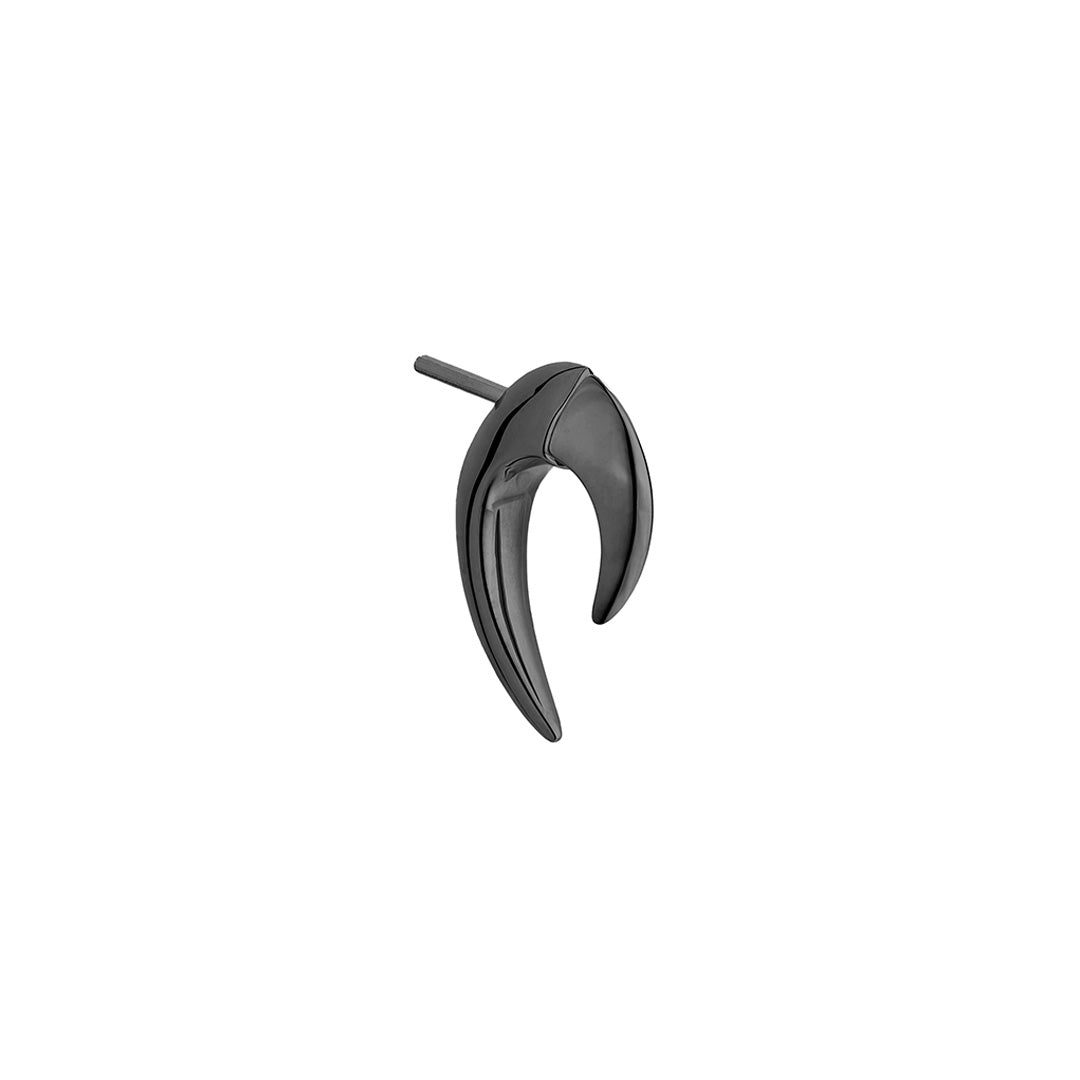 Shaun Leane Talon Single Mini Earring - Silver Black Rhodium
