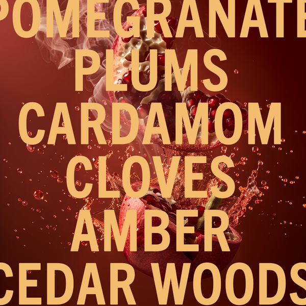 Shay & Blue Dark Amber Pomegranate Fragrance Noir 100ml