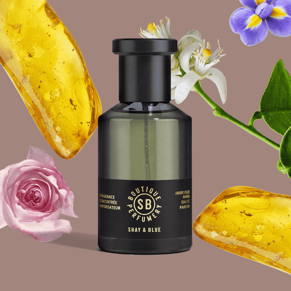 shay & blue Amber Oud Ahad Fragrance Noir 100ml