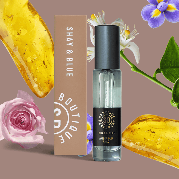 Shay & Blue Amber Oud Ahad Fragrance Noir 10ml