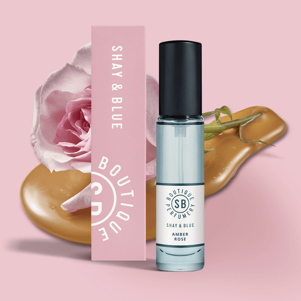 Shay & Blue Amber Rose Fragrance 10ml