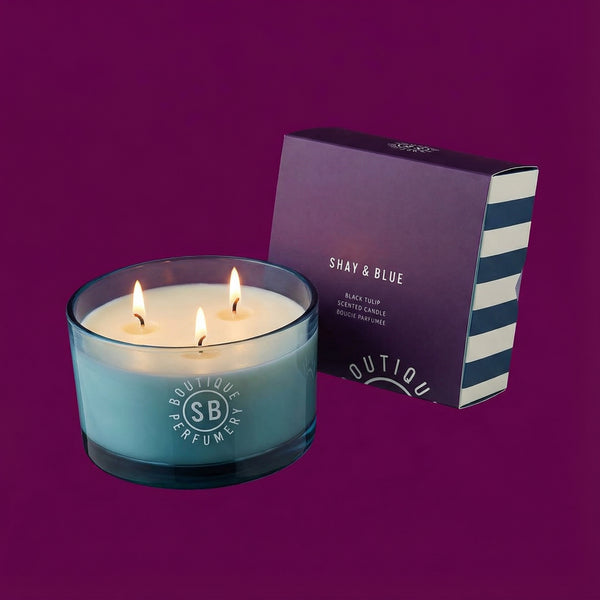 Shay & Blue Black Tulip Vegan Candle 650g