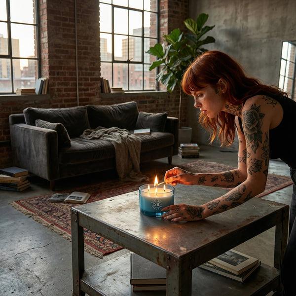 Shay & Blue Black Tulip Vegan Candle 650g