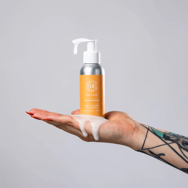 Shay & Blue Blood Oranges Hand & Body Wash 100ml
