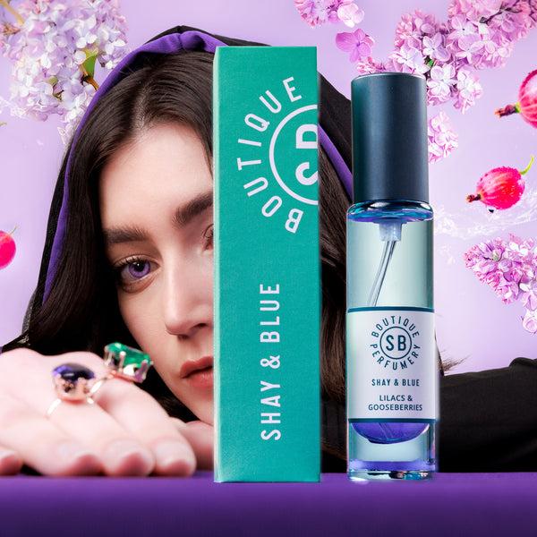 shay & Blue Lilacs & Gooseberries Fragrance 10ml
