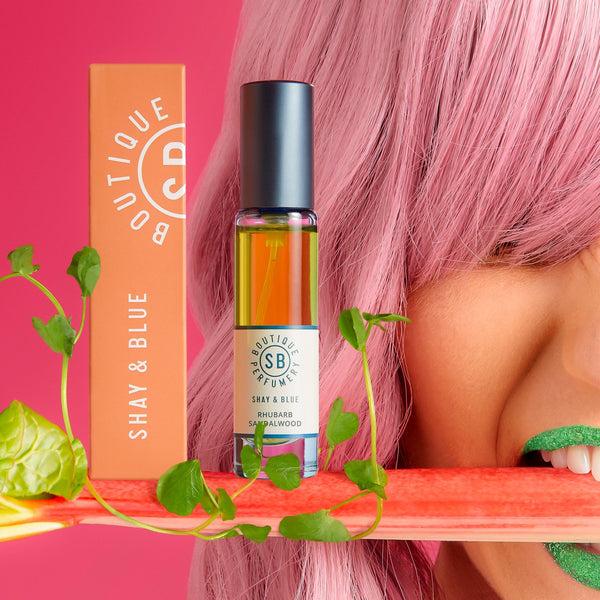 Shay & Blue Rhubarb Sandalwood Fragrance 10ml