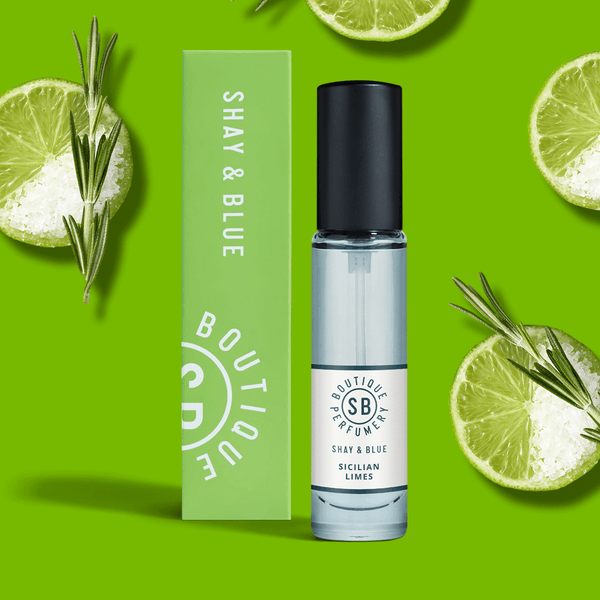 shay & blue Sicilian Limes Fragrance 10ml