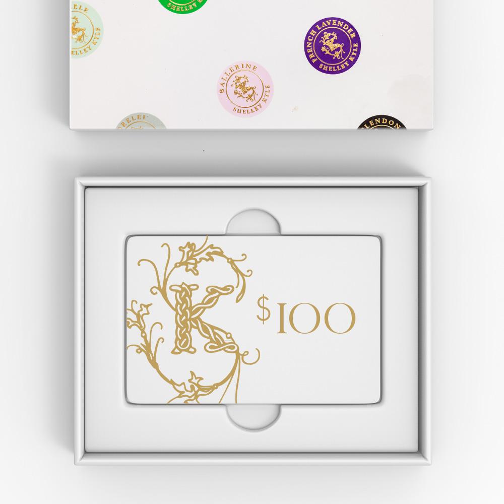 shelley kyle $100 Gift Card