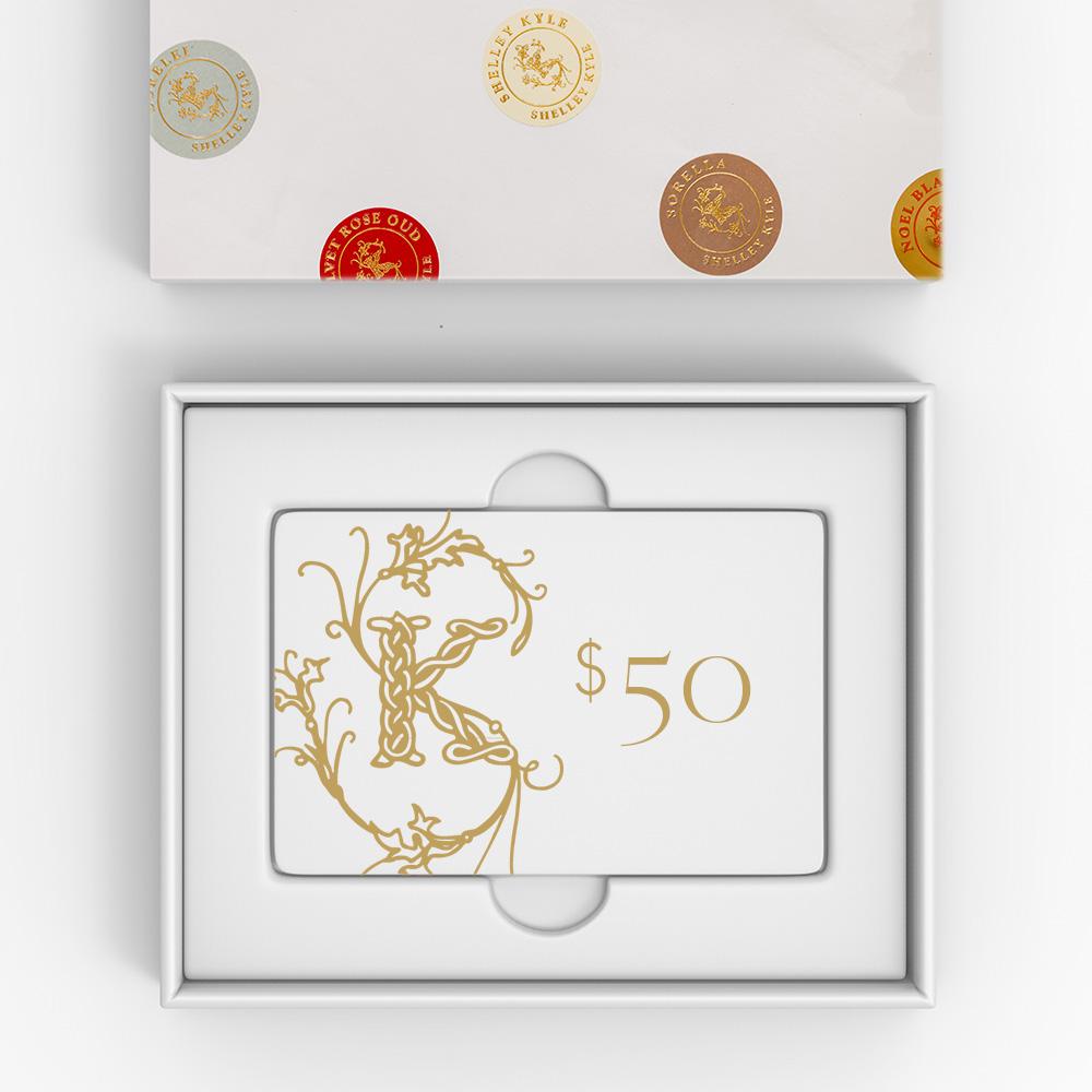 shelley kyle $50 Gift Card