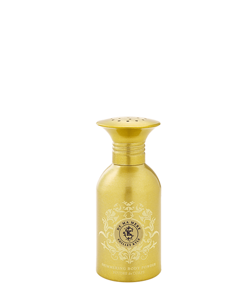 shelley kyle De Ma Mere Shimmer Powder Talc Free