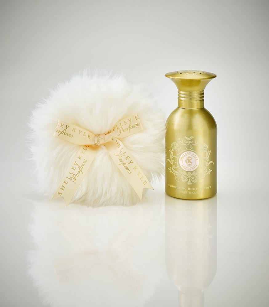 Shelley Kyle Signature Shimmer Powder Talc Free Gift Box Set 100G/4oz