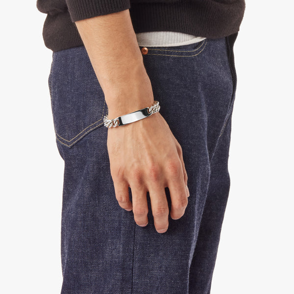 Shinola Bike Lock ID Bracelet