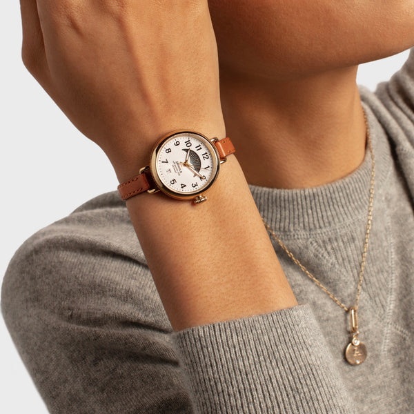 Shinola Birdy Moon Phase Watch