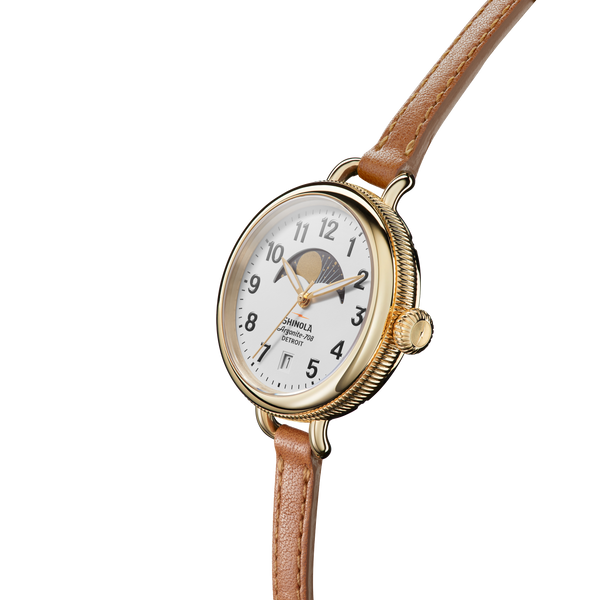 Shinola Birdy Moon Phase Watch