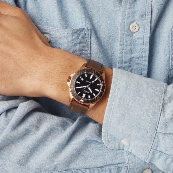 Shinola Bronze Monster Automatic Watch