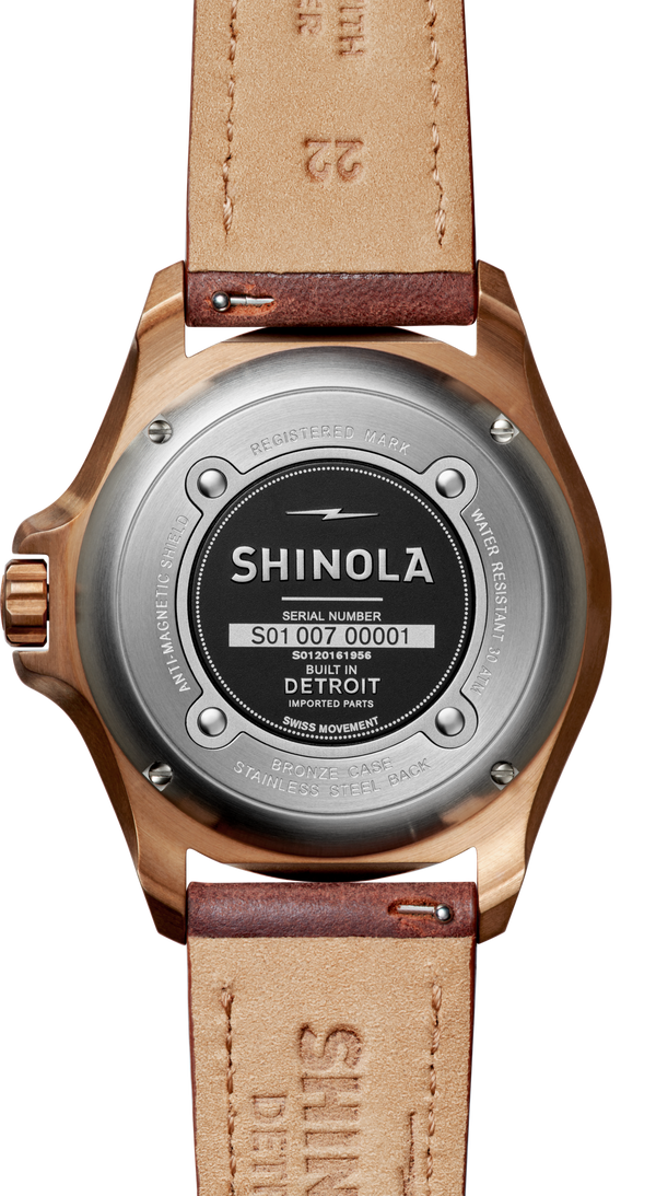 Shinola Bronze Monster Automatic Watch