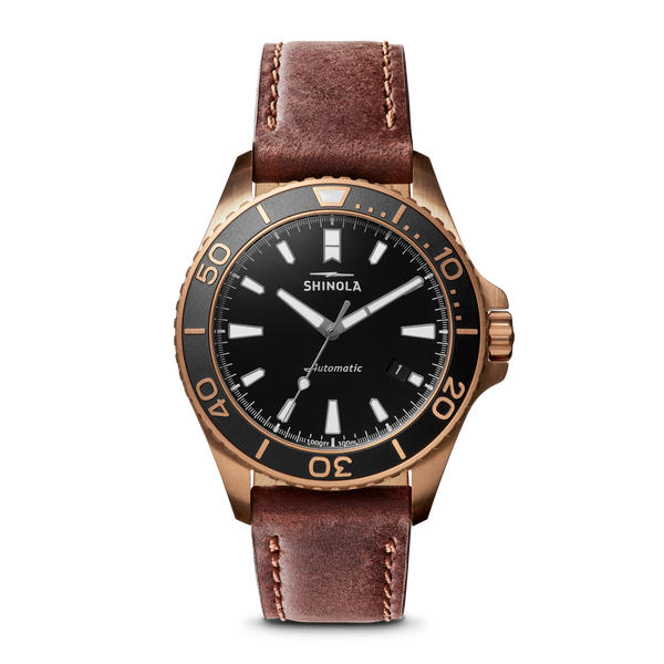 shinola Bronze Monster Automatic Watch