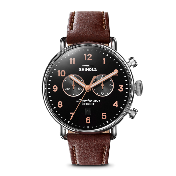 shinola Canfield 2 Eye Chrono