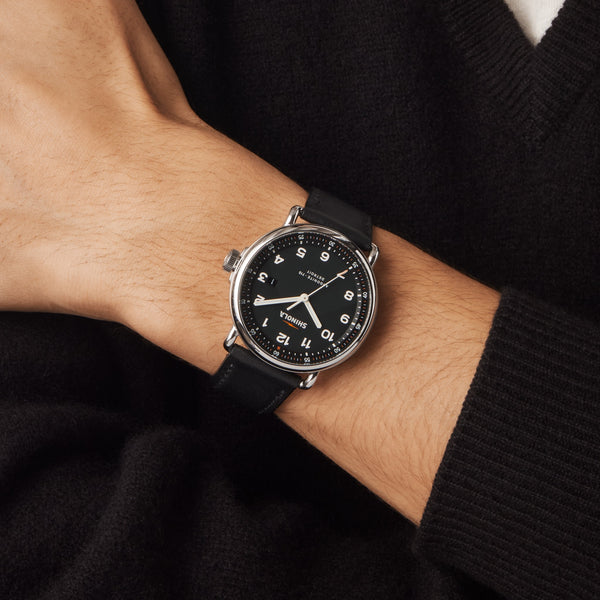Shinola Canfield C56 Watch Black