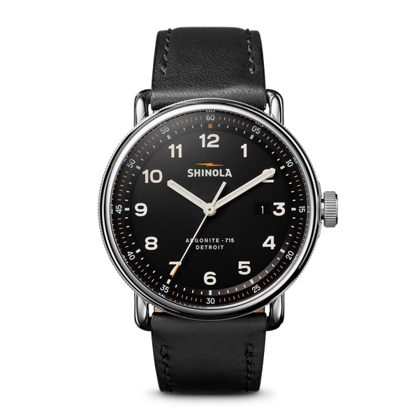 shinola Canfield C56 Watch Black