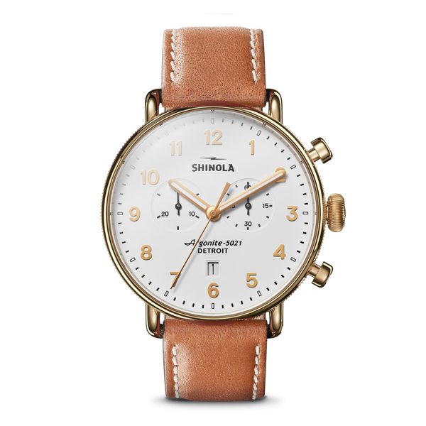 shinola Canfield Chronograph Watch