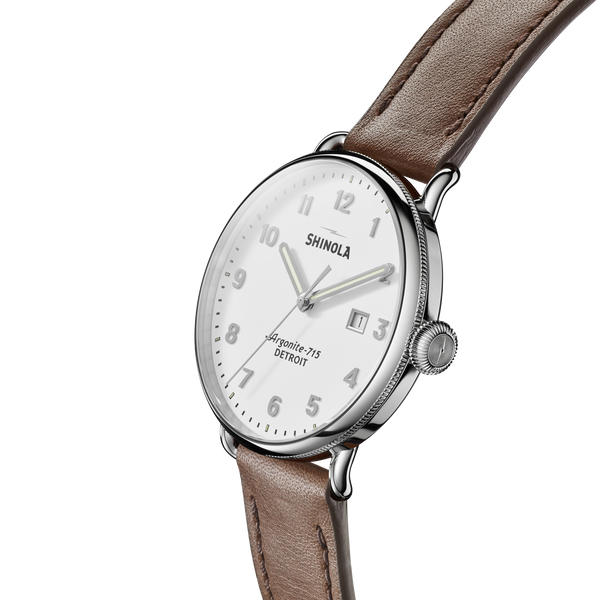 Shinola Canfield Watch Alabaster