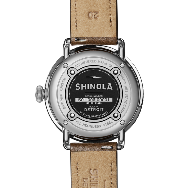 Shinola Canfield Watch Alabaster