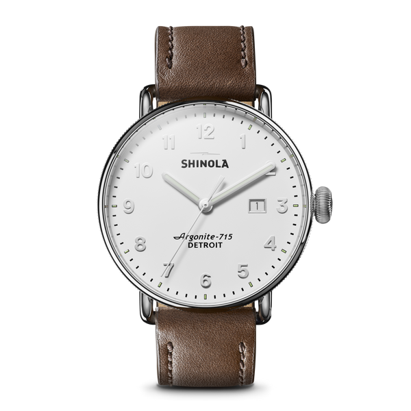 shinola Canfield Watch Alabaster