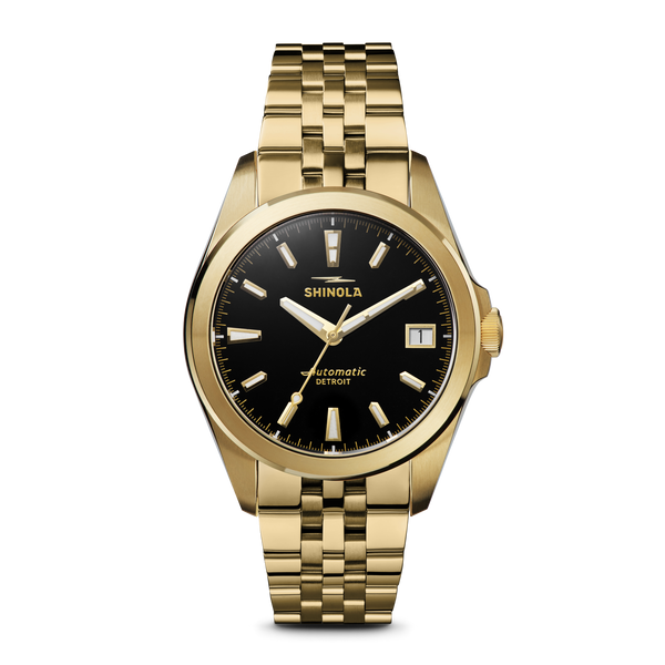 shinola Circadian Monster Automatic Watch Gold