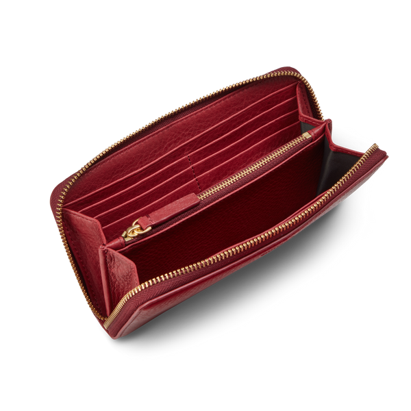 Shinola Continental Zip Wallet