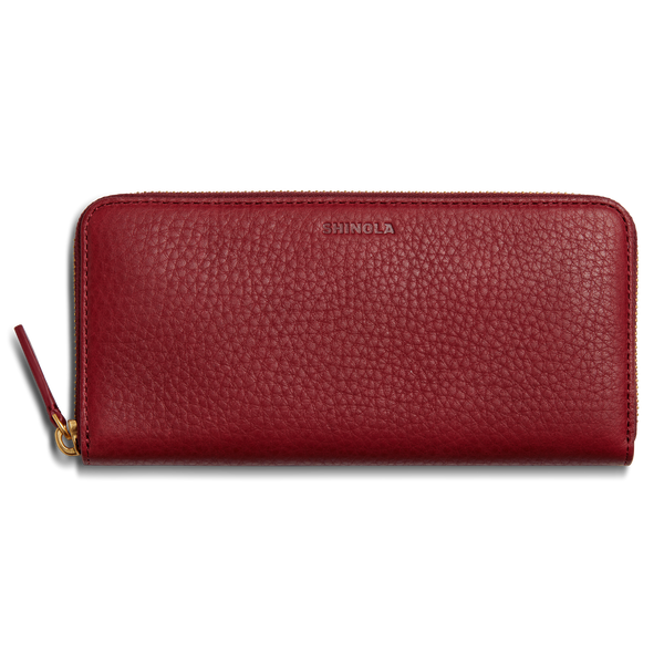 shinola Continental Zip Wallet