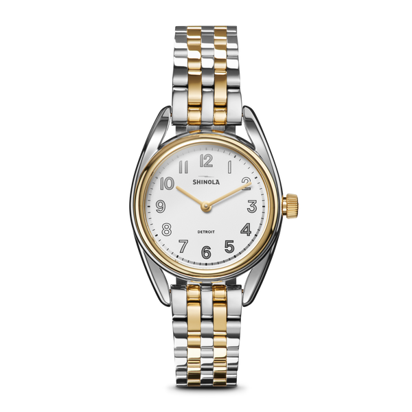 shinola Derby Watch Cream