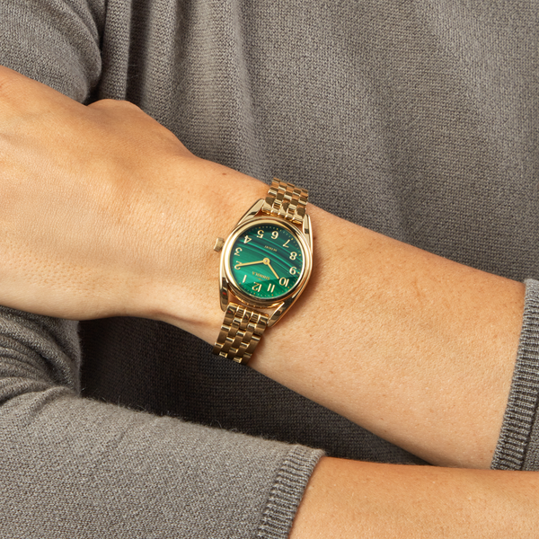 Shinola Derby Watch Malachite