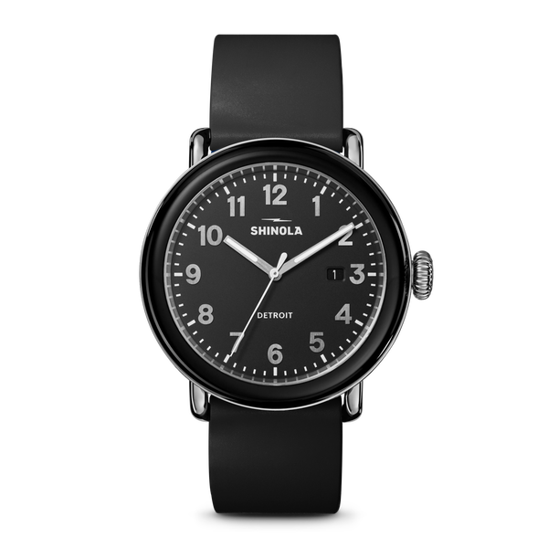 shinola Detrola Watch Black