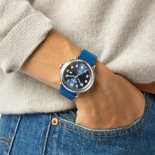 Shinola Detrola Watch Blue