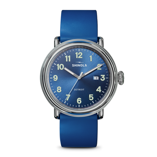 shinola Detrola Watch Blue