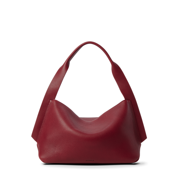 shinola Medium Derby Shoulder Bag Ruby