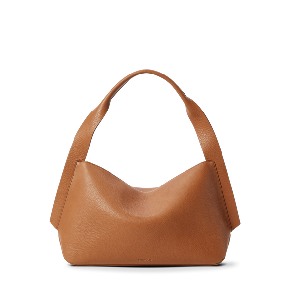 shinola Medium Derby Shoulder Bag Tan