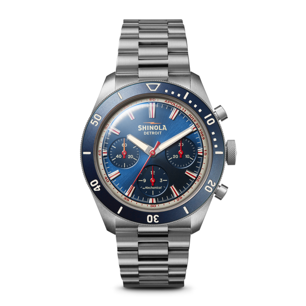 shinola Mooncraft Monster Chronograph Watch