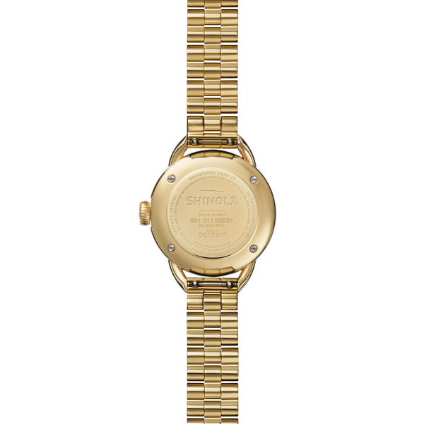 Shinola Runabout Watch Cream