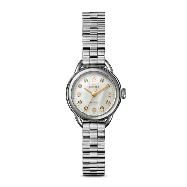 shinola Runabout Watch Mother of Pearl/Diamond