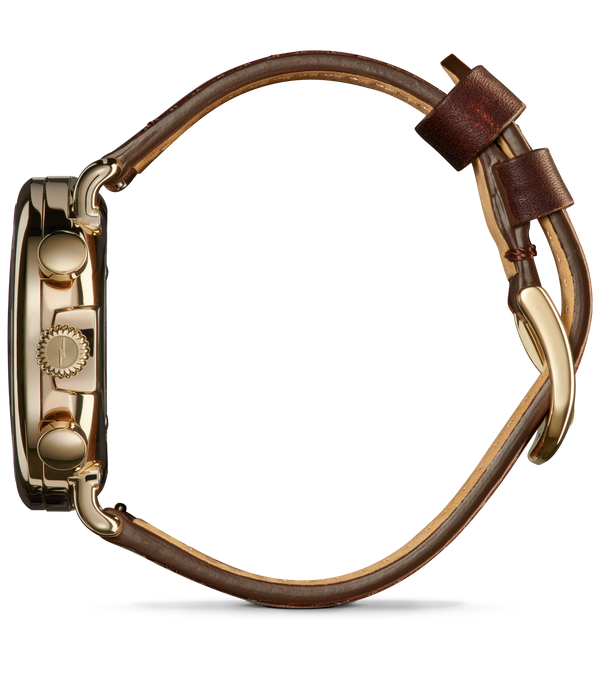 Shinola Runwell Chronograph Watch Ivory