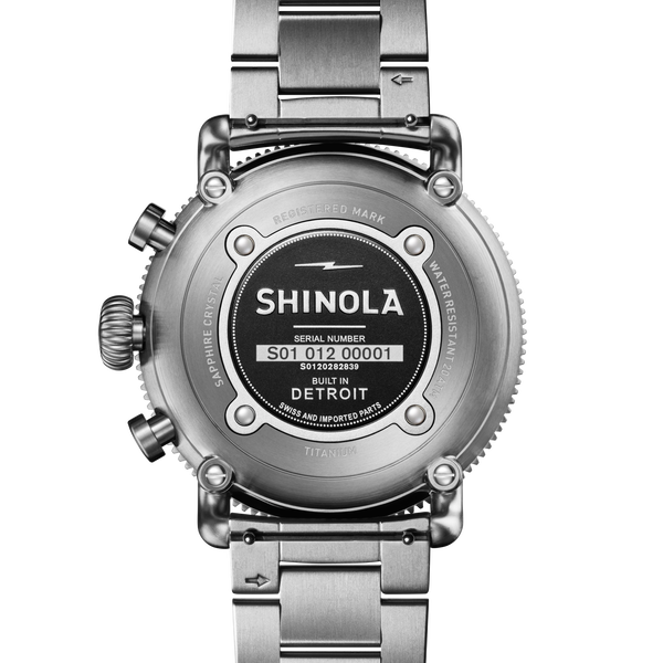 Shinola Runwell Sport Chronograph Watch Dark Olive
