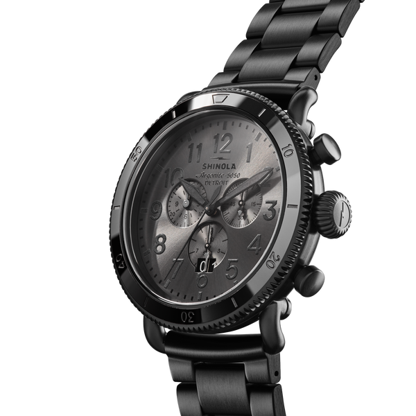 Shinola Runwell Sport Chronograph Watch Gunmetal