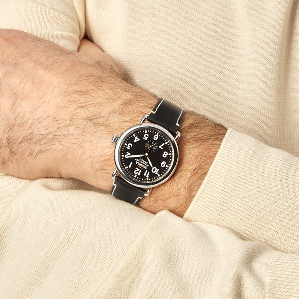 Shinola Runwell Watch Black